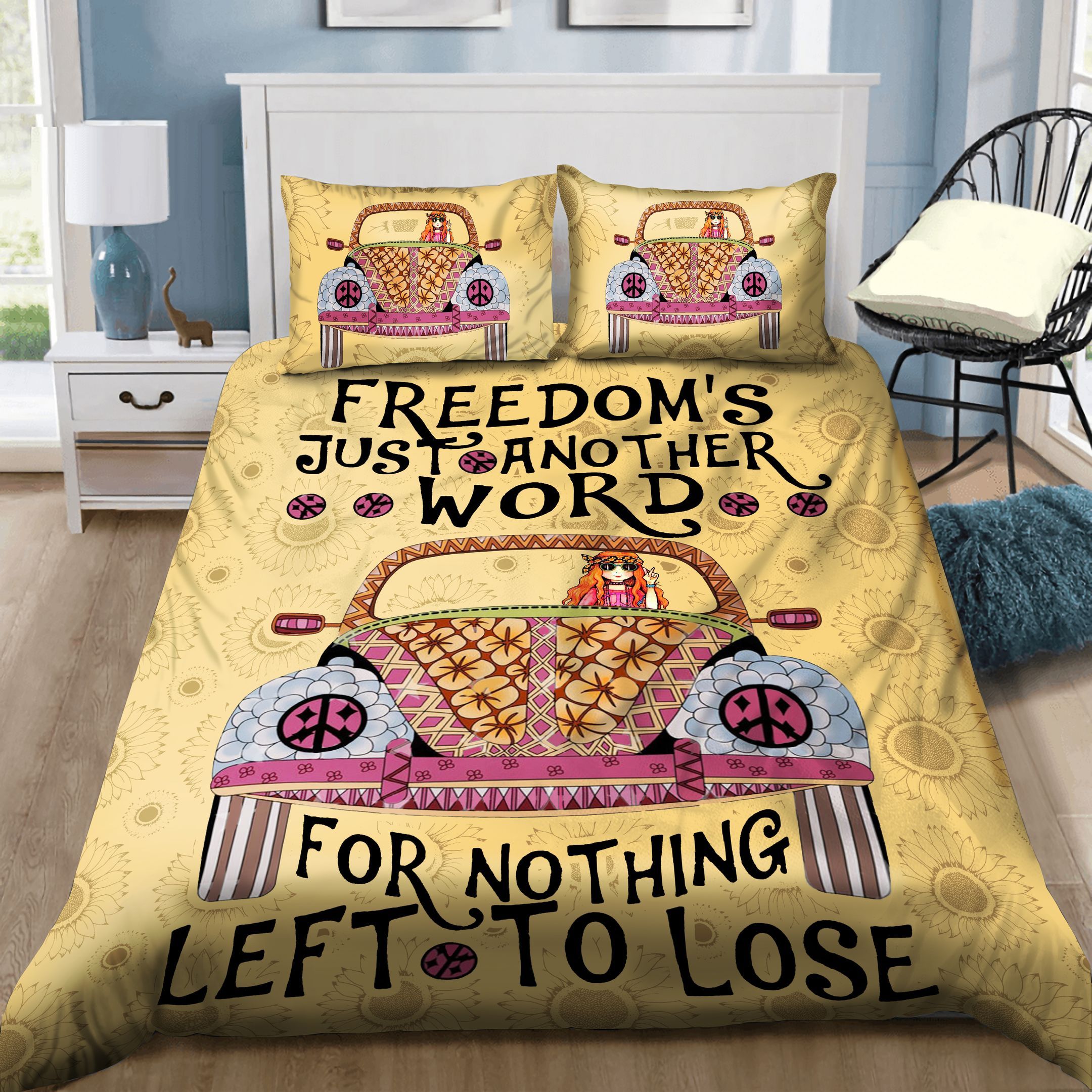 Hippie Bedding Set