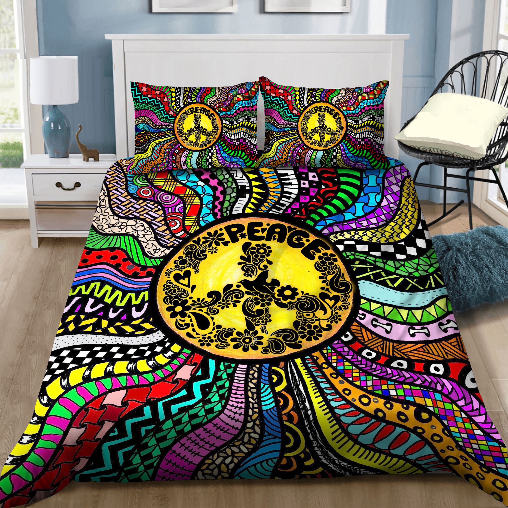 Hippie Bedding Set