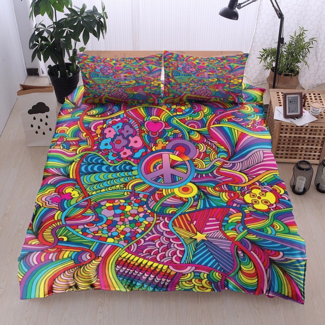 Hippie Bedding Set