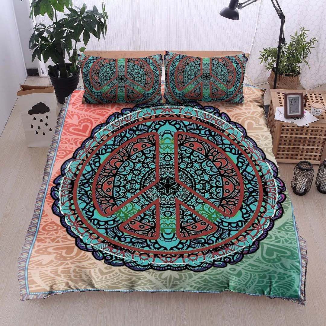 Hippie Cotton Bed Sheets Spread Comforter Duvet Cover Cotton Bed Sheets Spread Comforter Bedding Set