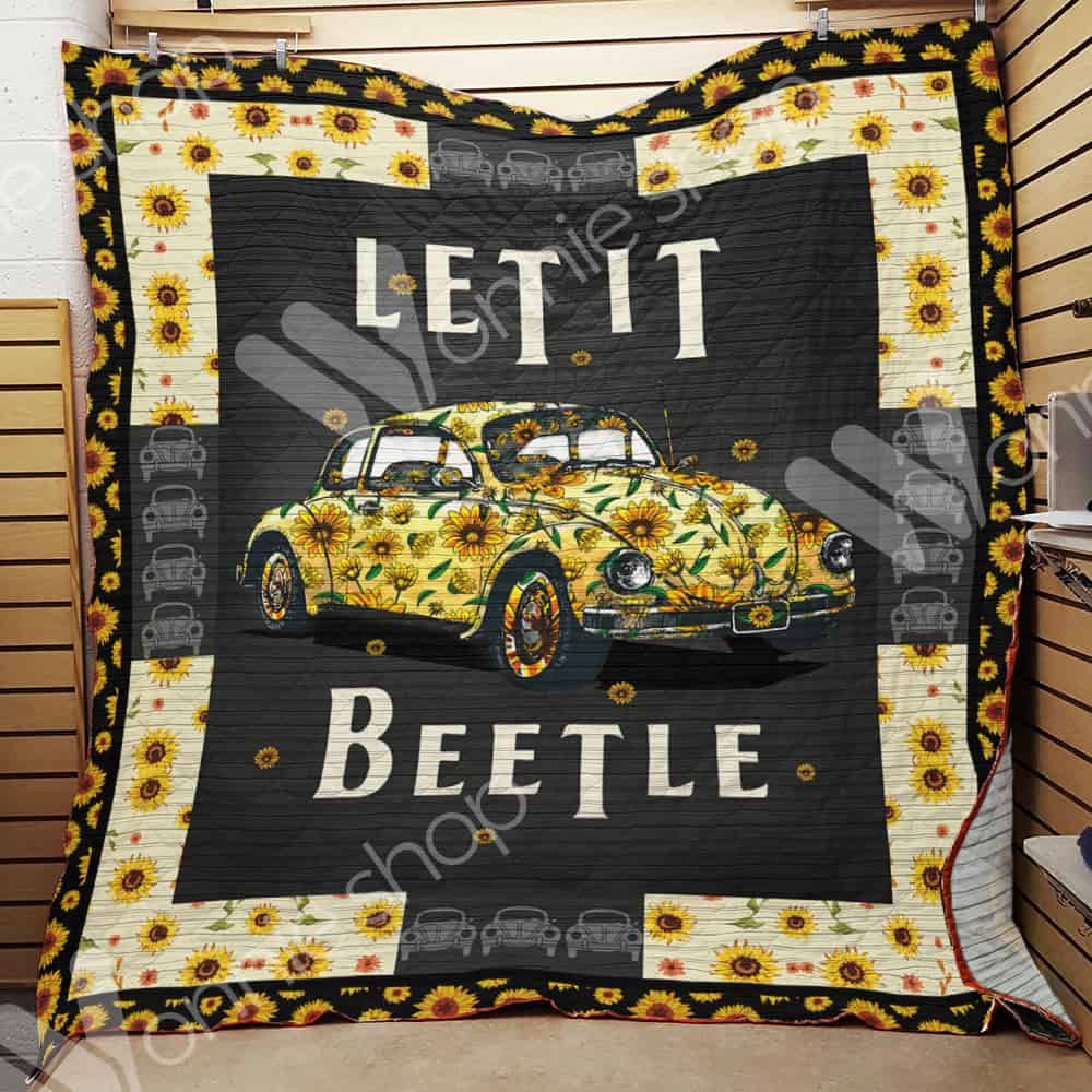 Hippie Bug Car Quilt Blanket DHC06021382TD