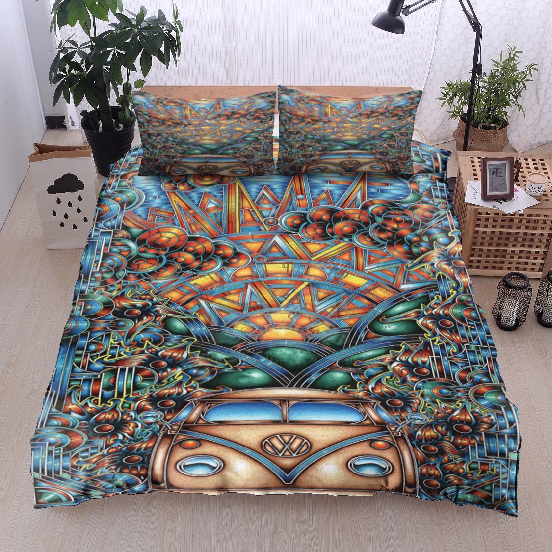 Hippie Bus Bedding Set