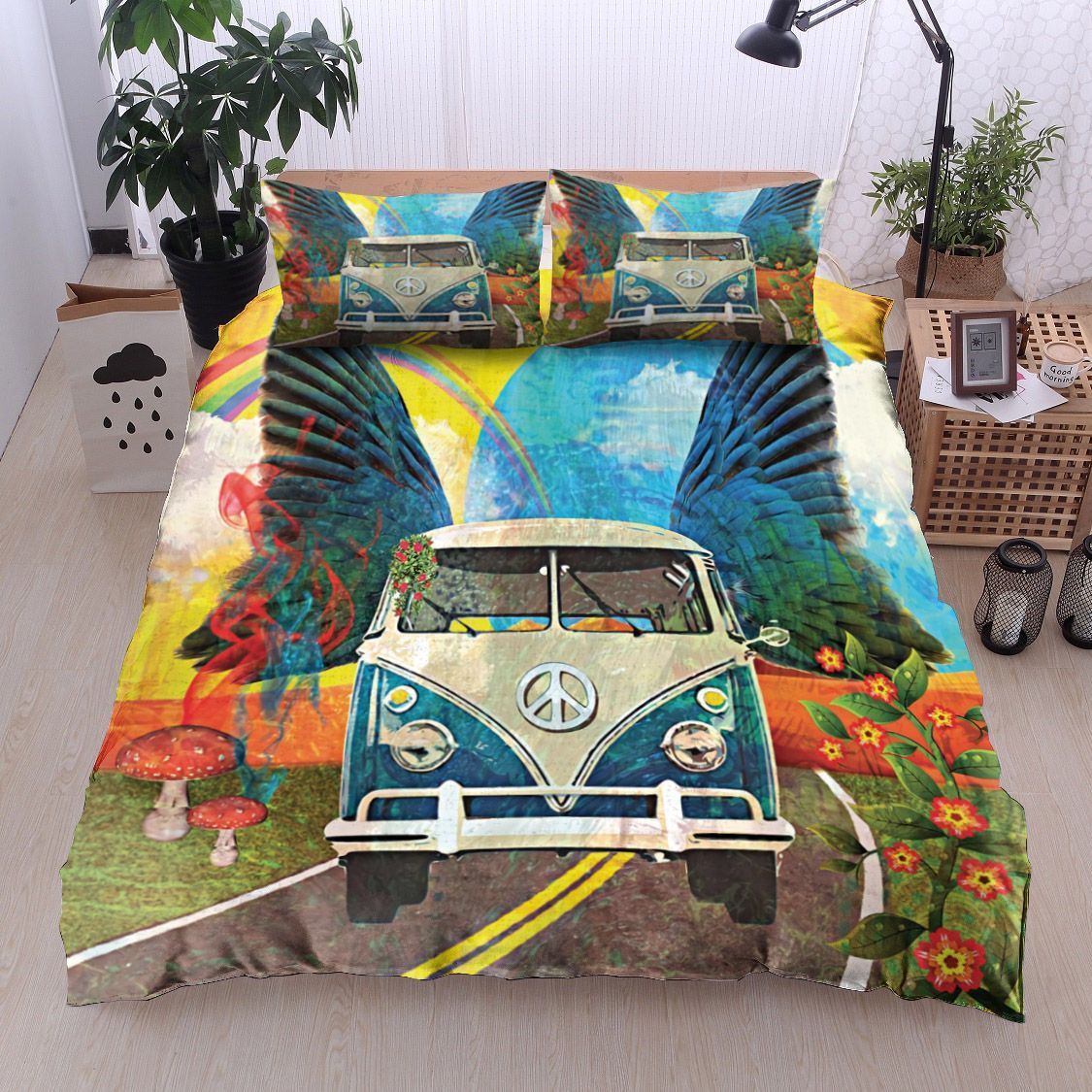 Hippie Bus Trip Bedding Set