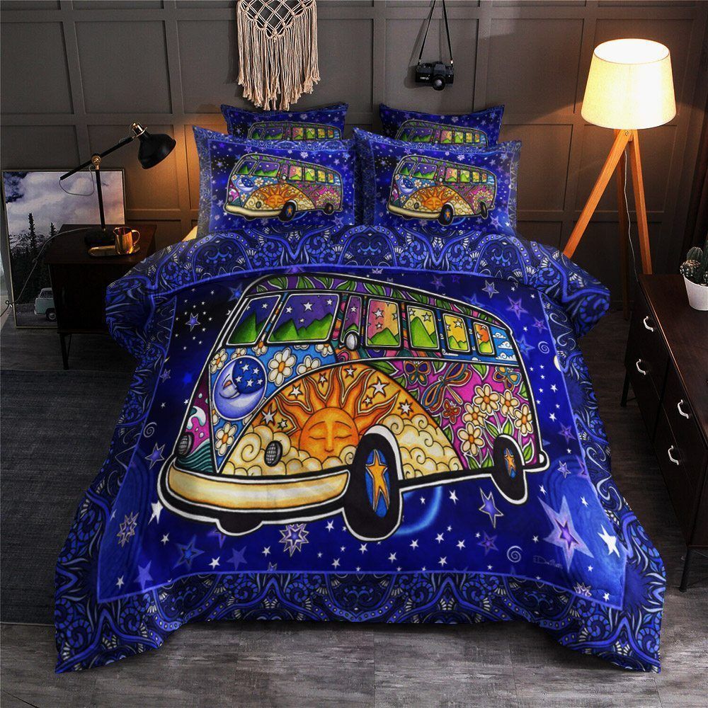 Hippie Buses Bedding Set