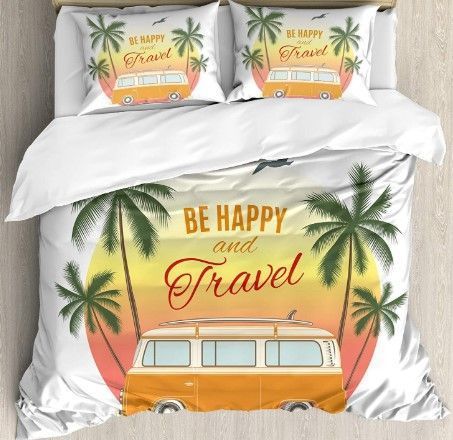 Hippie Camping Bedding Set