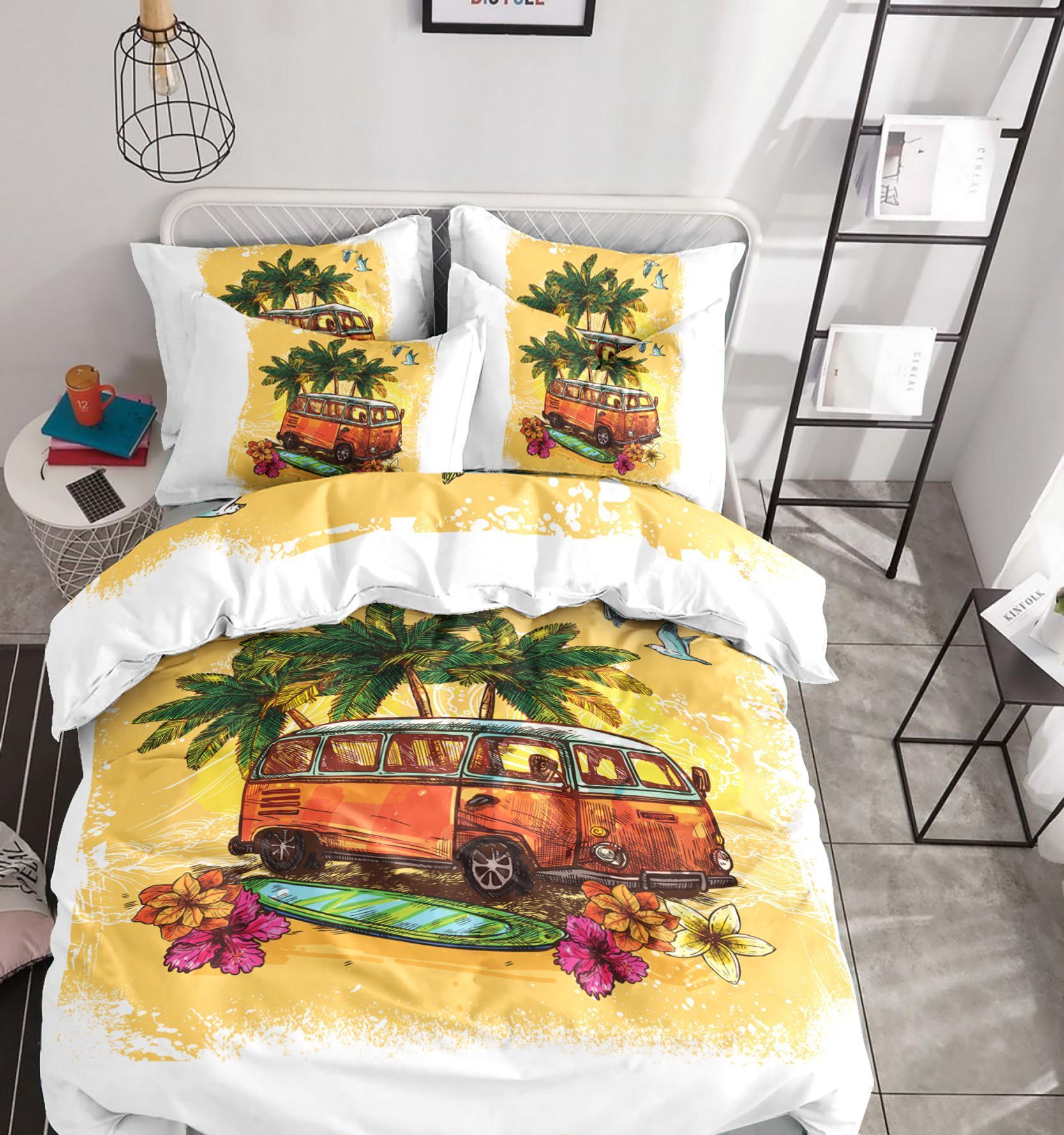 Hippie Car Bedding Set