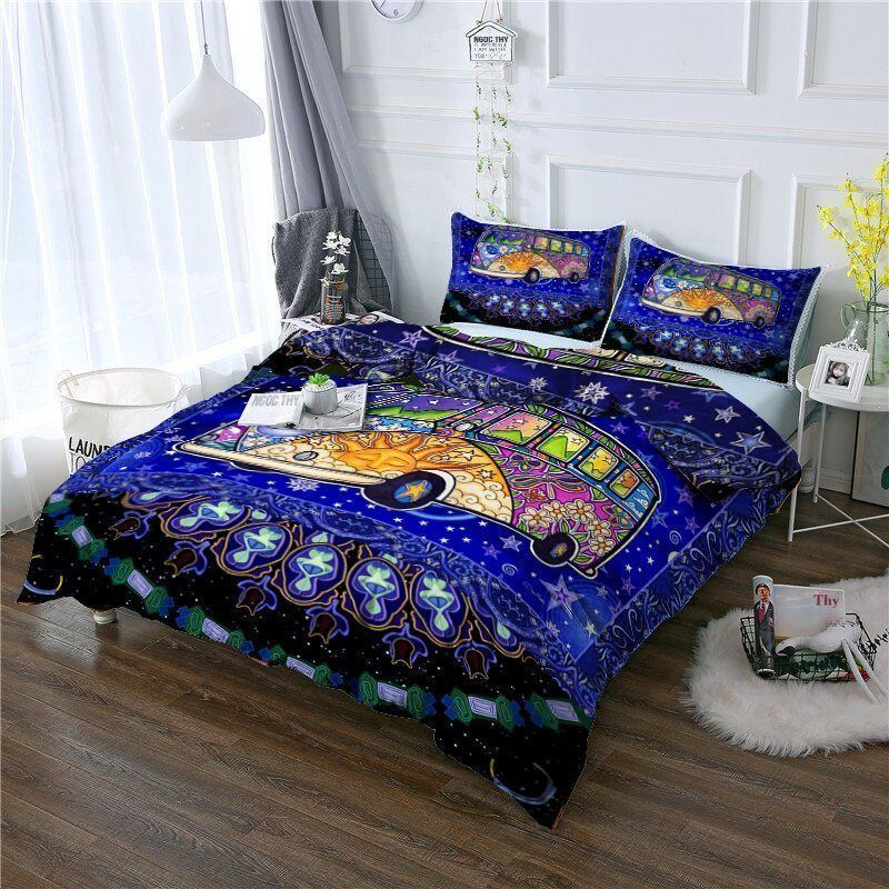 Hippie Car Bedding Set
