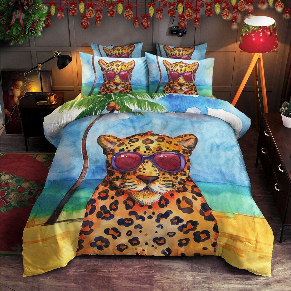 Hippie Cheetah Bedding Set
