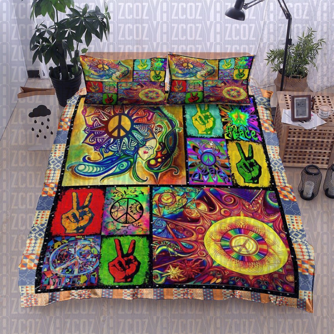 Hippie Bedding Set