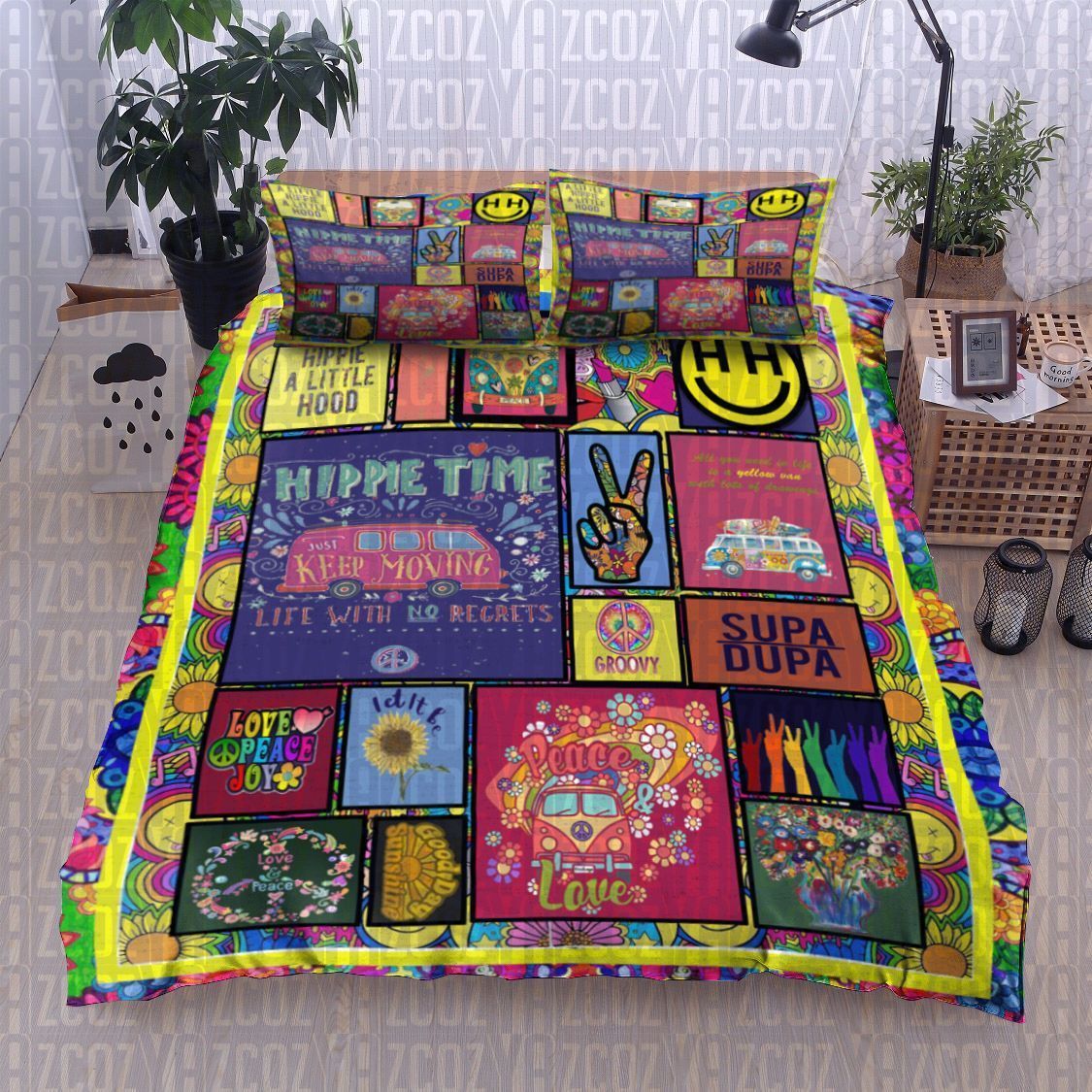Hippie Bedding Set