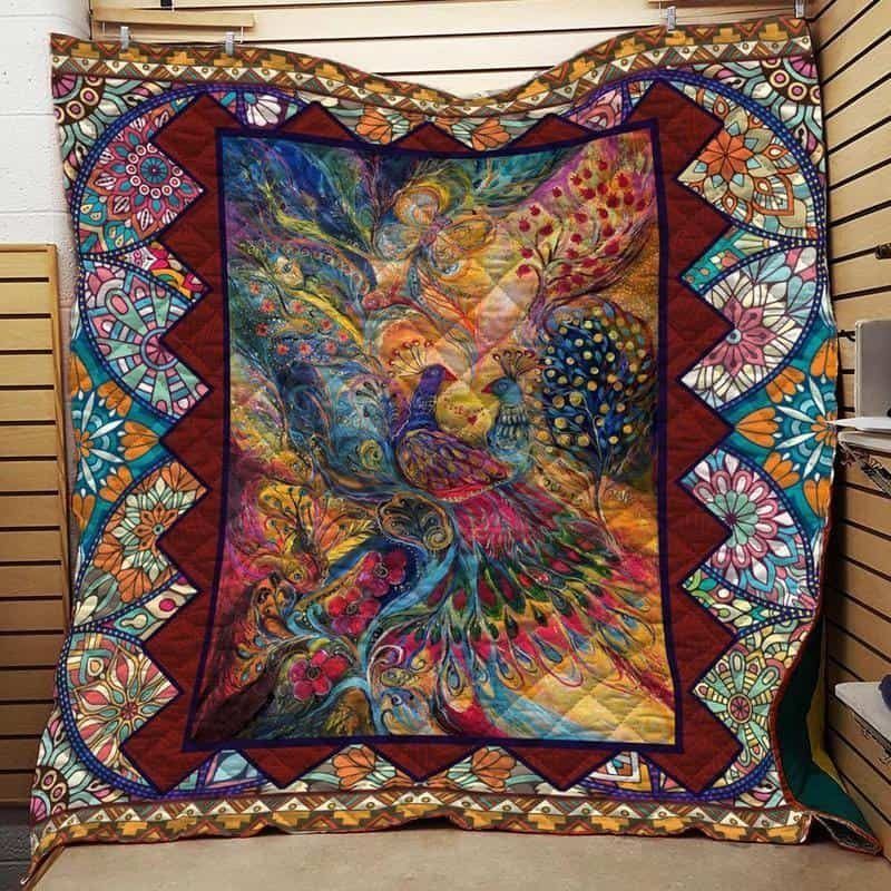 Hippie CLA1610583Q Quilt Blanket