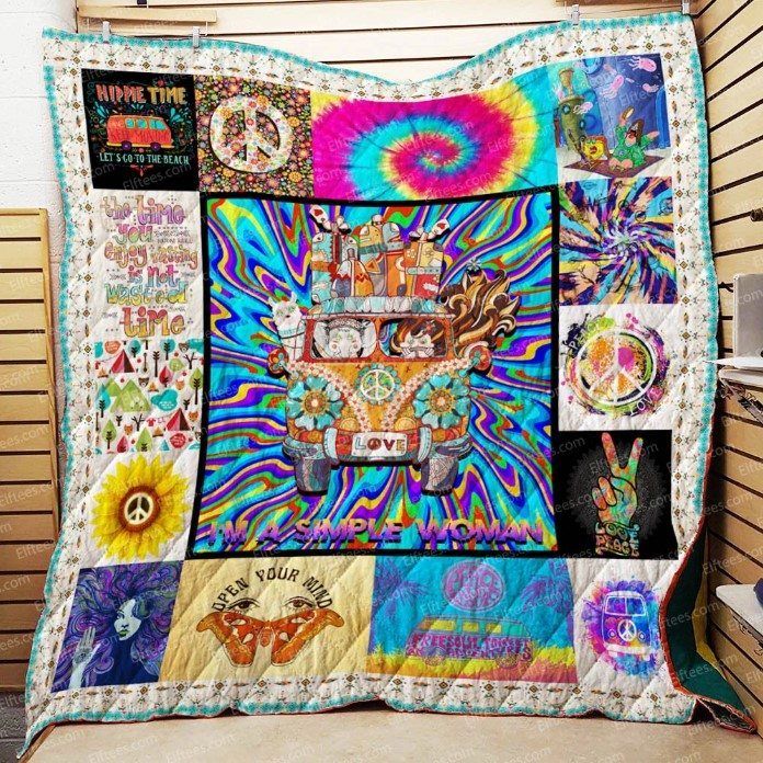 Hippie CLH091067Q Quilt Blanket