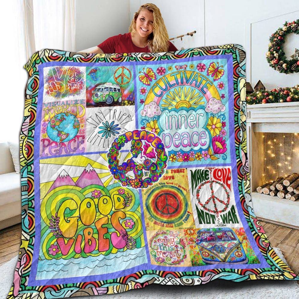 Hippie Dance For Me Quilt Blanket Dhc03011133Dd