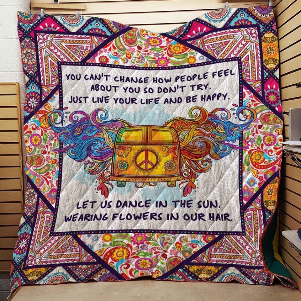 Hippie Dance In Sun Quilt Blanket Dhc0401980Dd