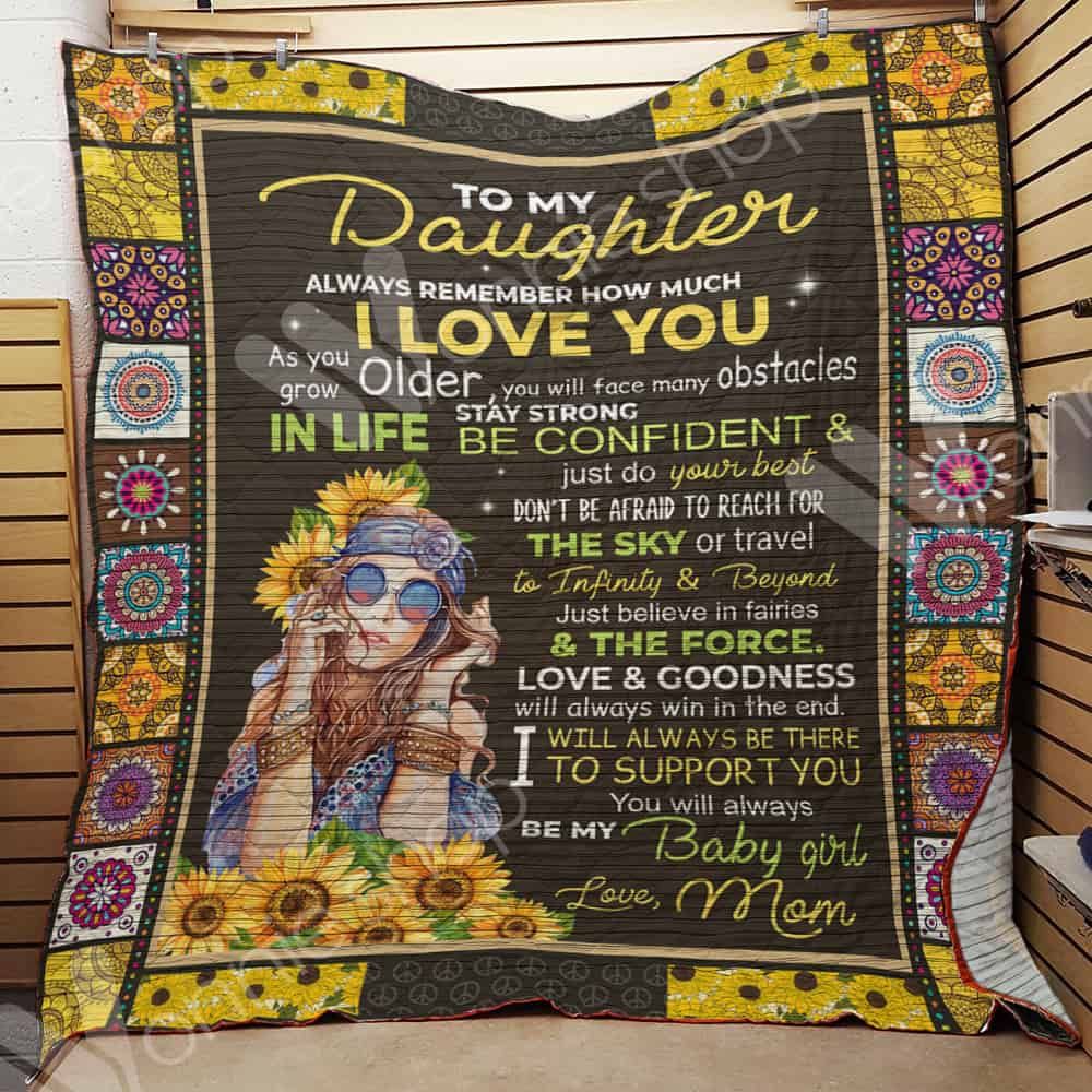 Hippie Daughter Quilt Blanket DHC01021425TD