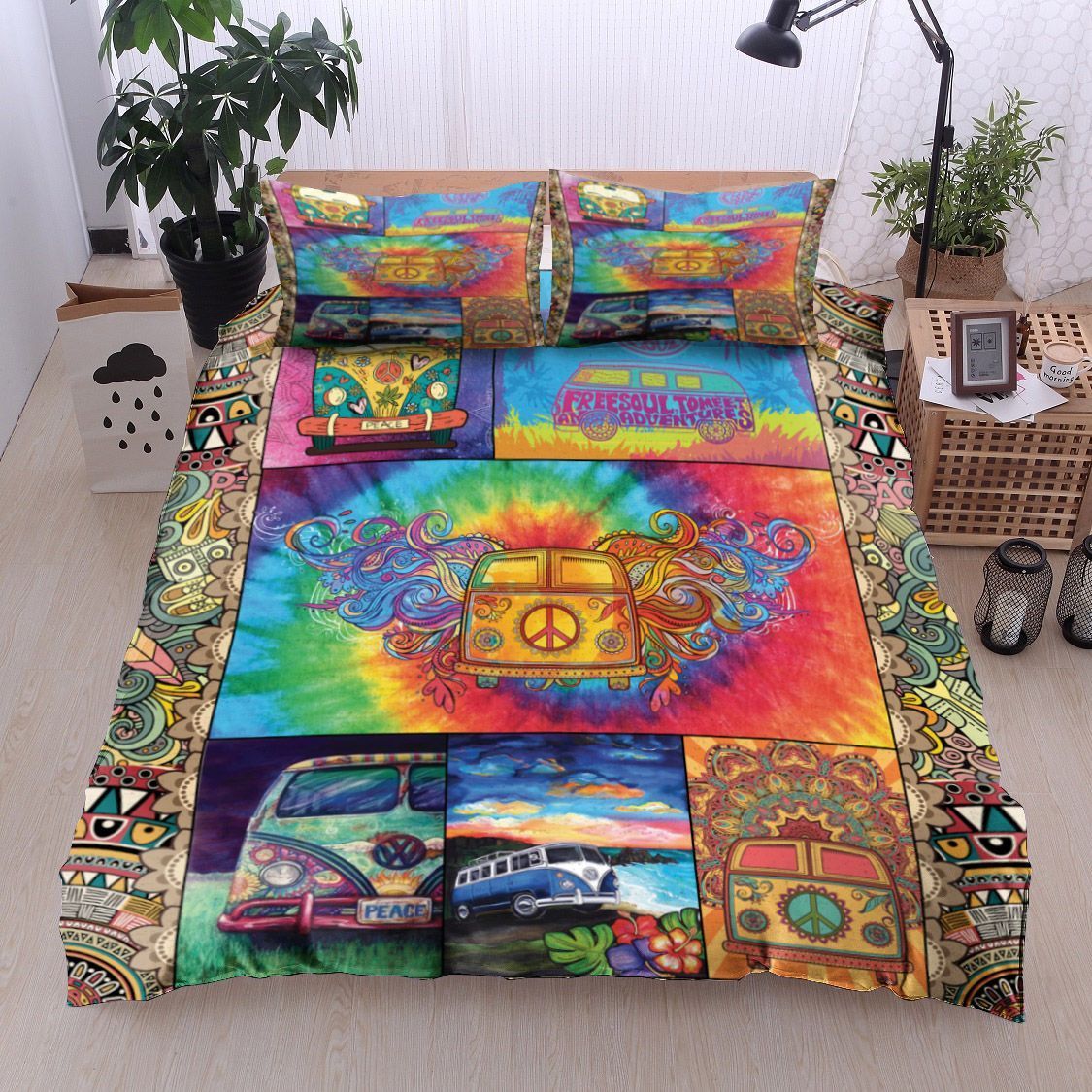 Hippie Bedding Set