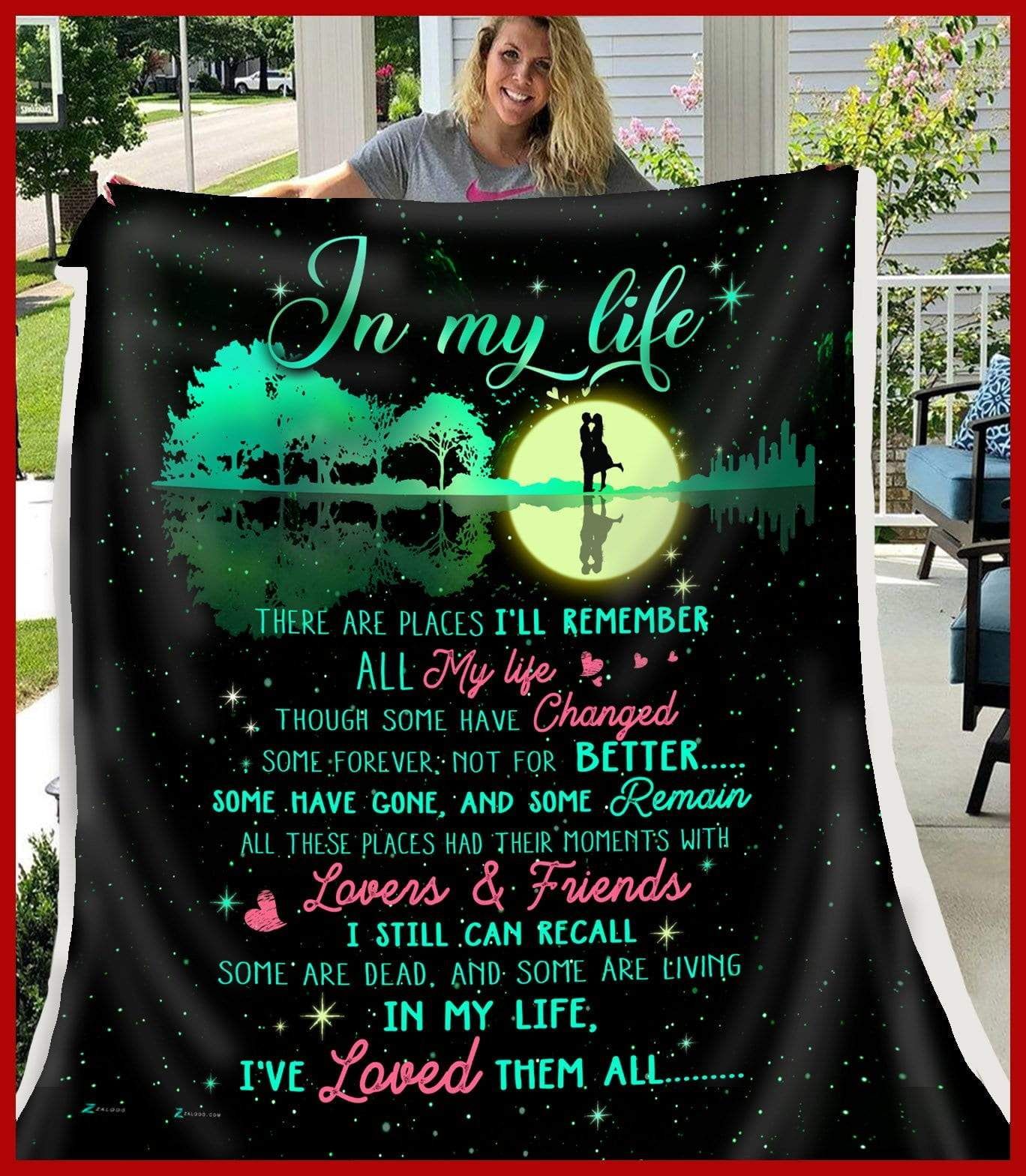 Hippie Fleece Blanket