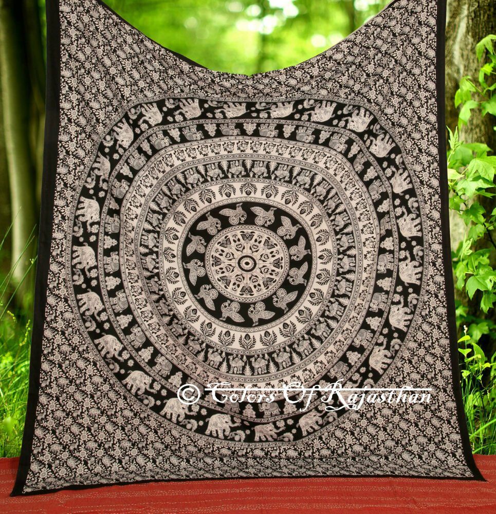 Hippie Elephant CLA280663 Quilt Blanket