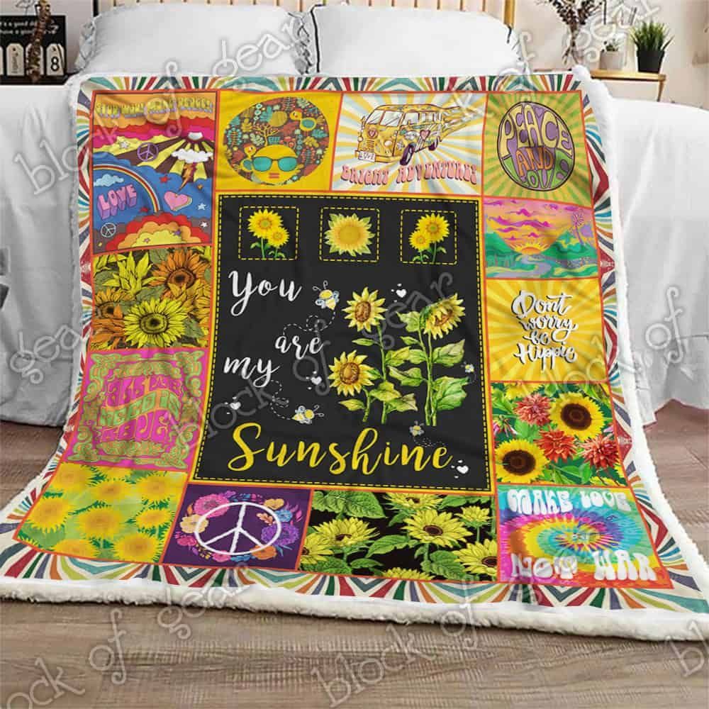 Hippie Fleece Blanket
