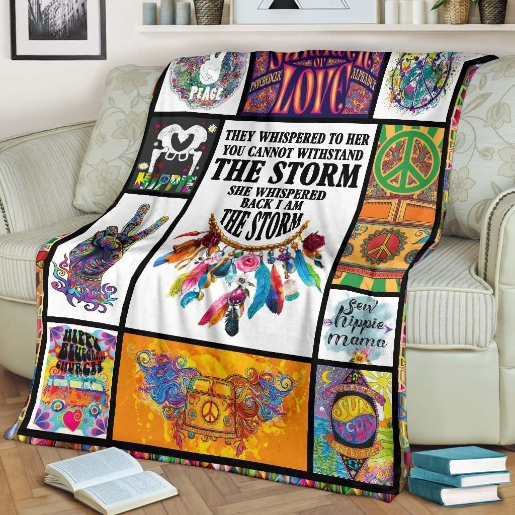 Hippie Fleece Blanket