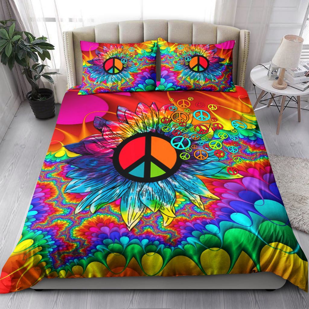 Hippie Flower Bedding Set