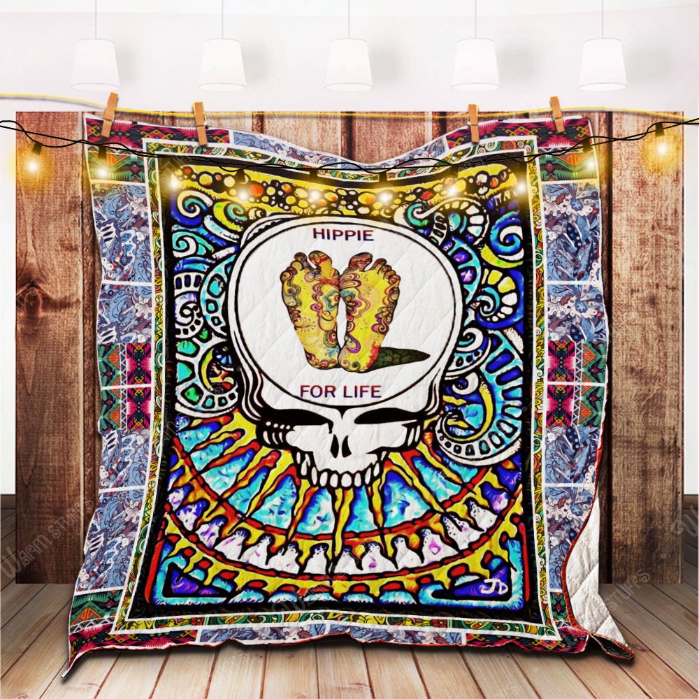 Hippie For Life Quilt Blanket Bb Dhc1312587Dd