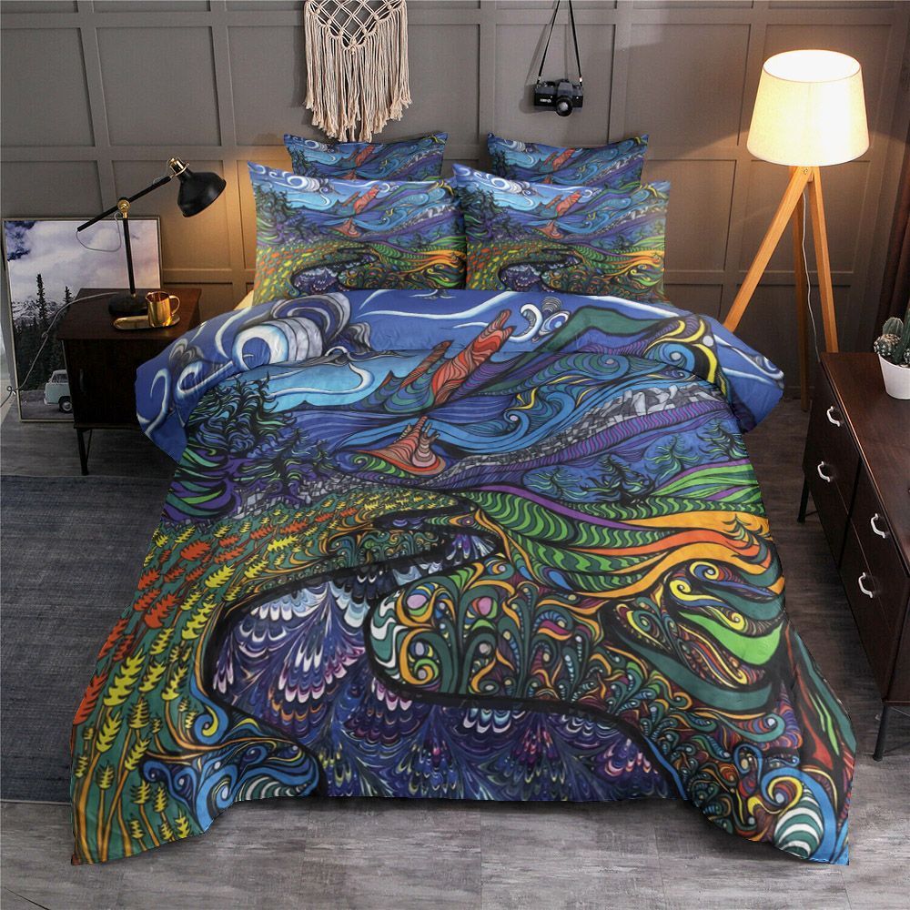 Hippie Forest Bedding Set