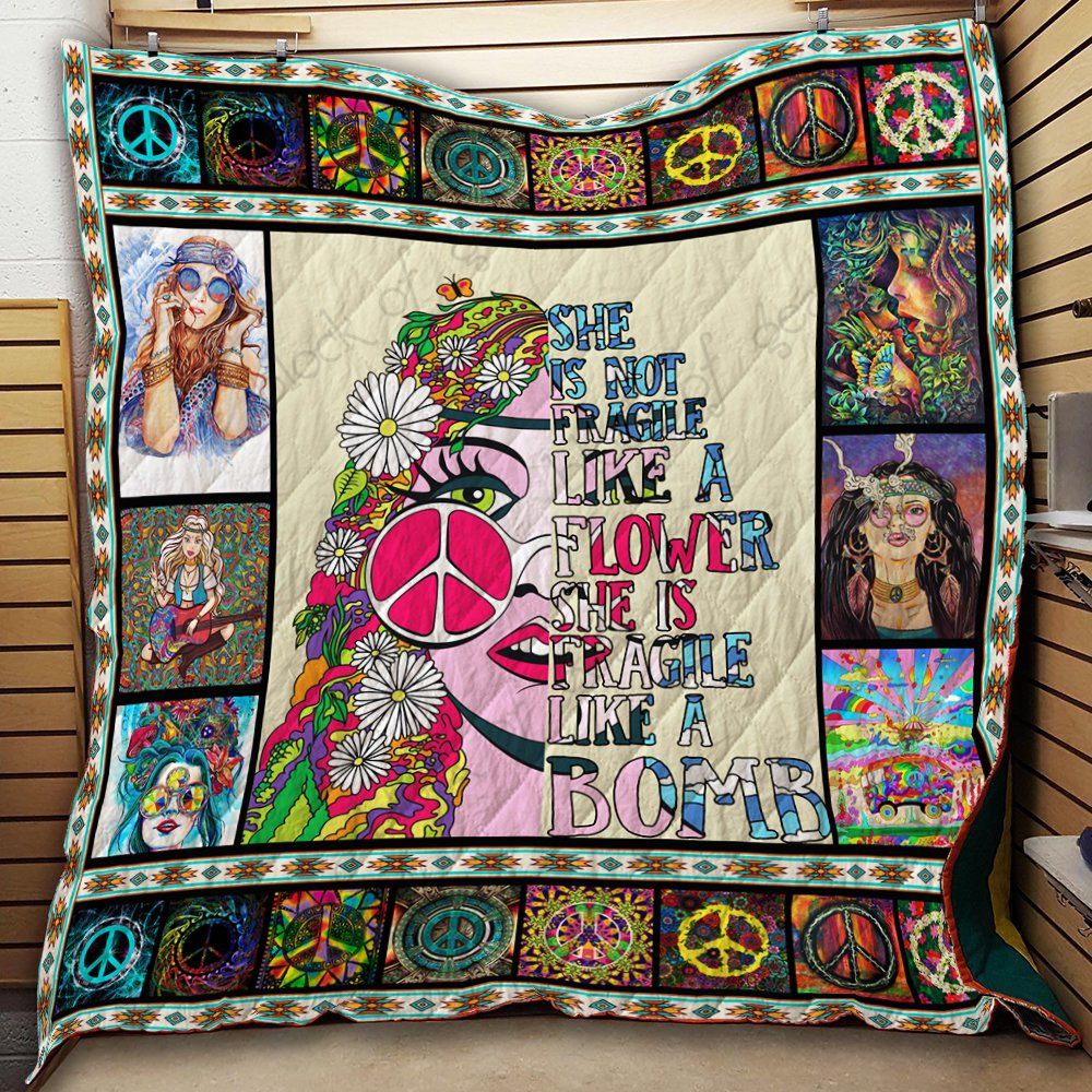 Hippie Girl Quilt Th667 Dhc11121684Dd
