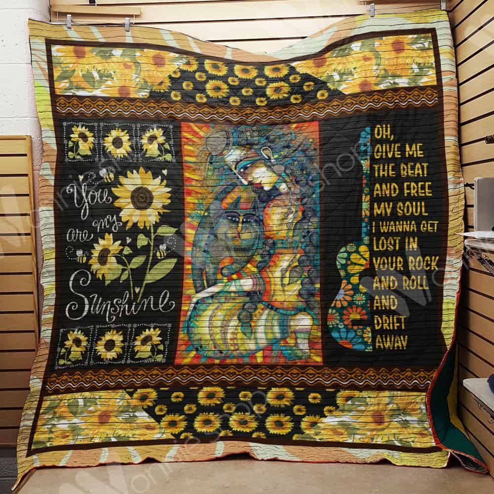 Hippie Highway Dont Care Quilt Blanket DHC0201201157TD