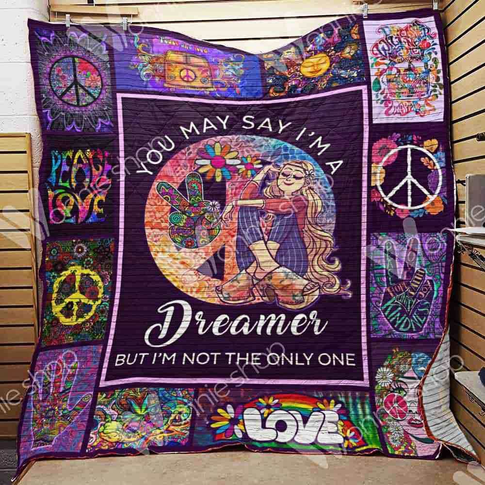 Hippie Im A Dreamer 2312 Quilt Blanket Christmas Christmas Gifts Merry Christmas Holiday Gifts Gift Dhc03011158Dd