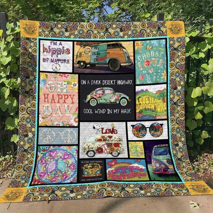 Hippie In My Own Way Quilt Blanket DHC3112376TD