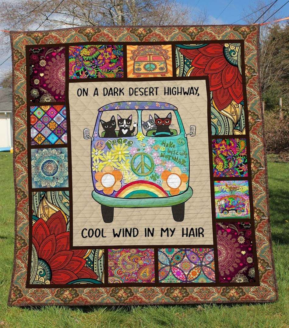 Hippie LI010804B TBG Quilt Blanket