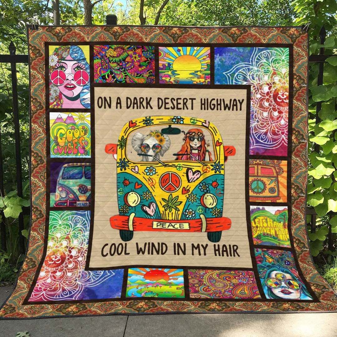 Hippie LI270702C TBG Quilt Blanket