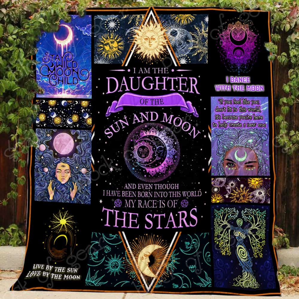 Hippie Live By The Sun Quilt Blanket DHC3112666TD