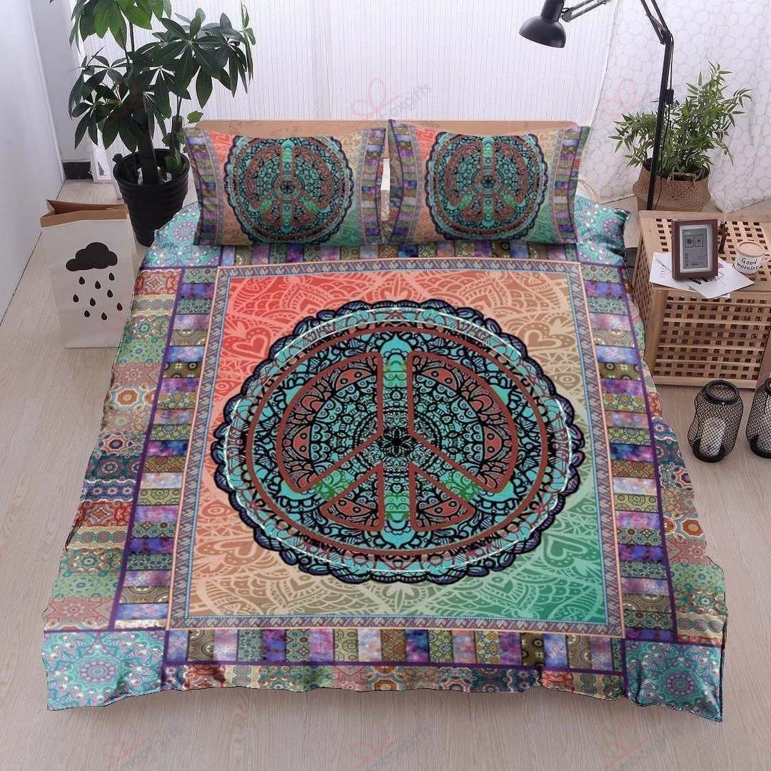 Hippie Mandala Printed Bedding Set