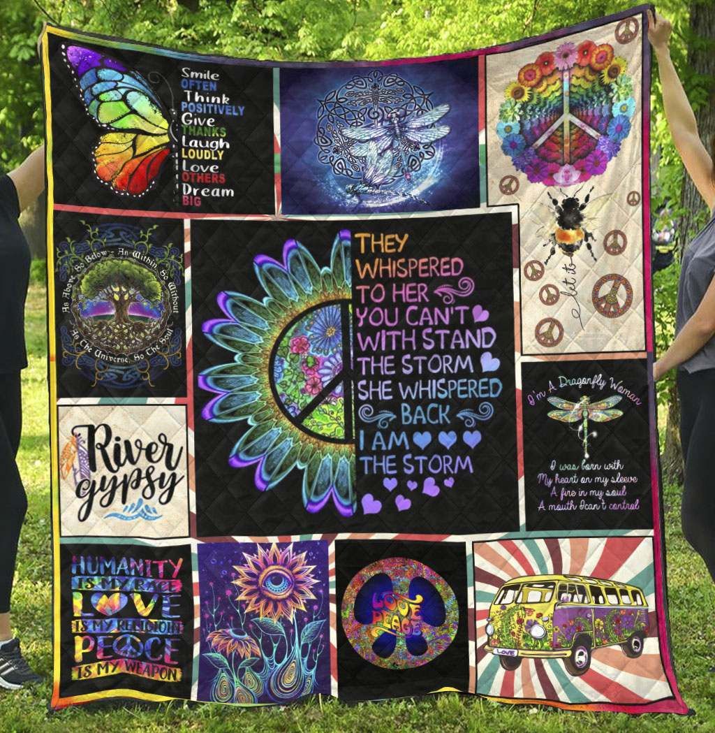 Hippie NG050802B TBG Quilt Blanket