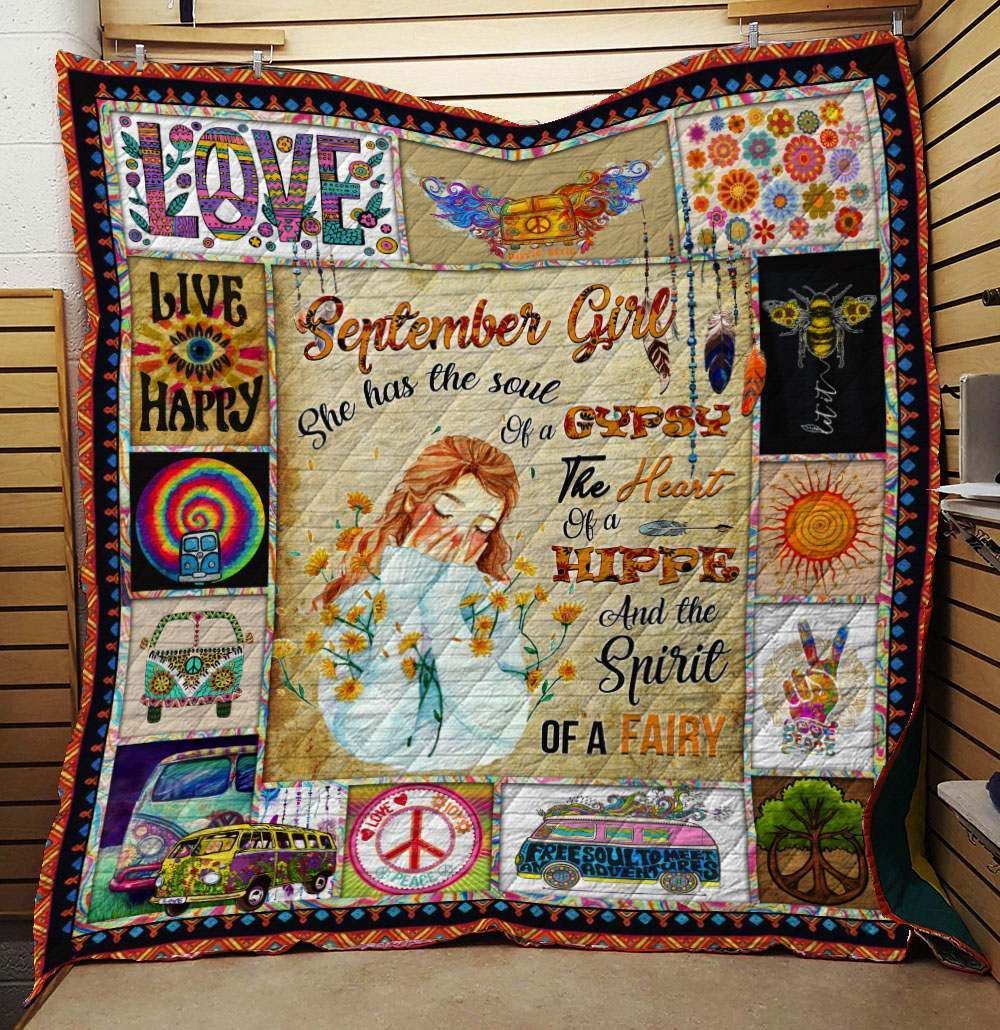 Hippie NG050807B TBG Quilt Blanket