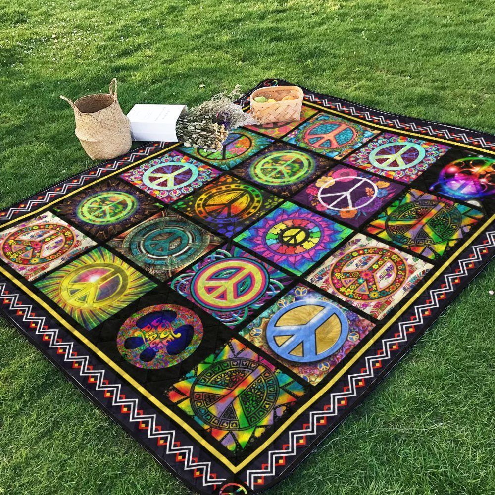 Hippie NG071006B TBG Quilt Blanket