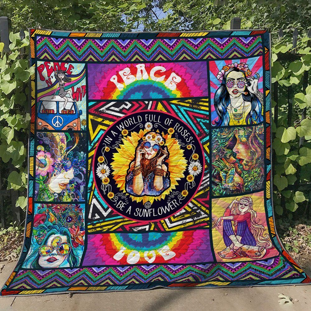 Hippie NG090702B TBG Quilt Blanket
