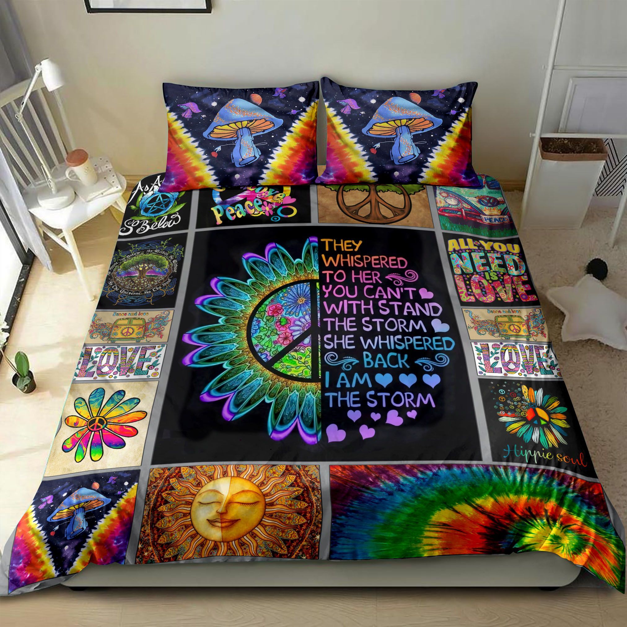 Hippie Bedding Set