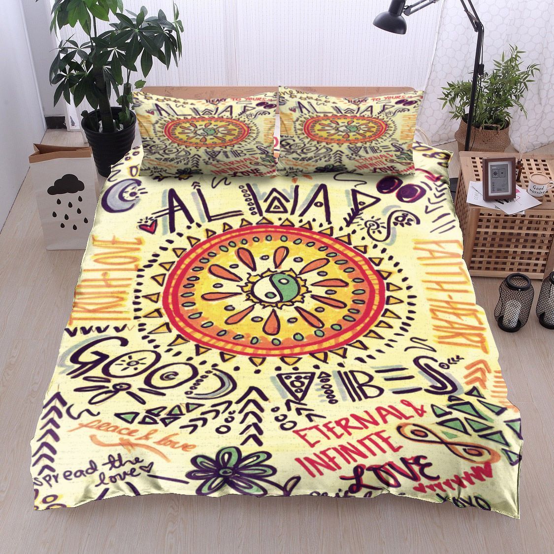 Hippie Bedding Set