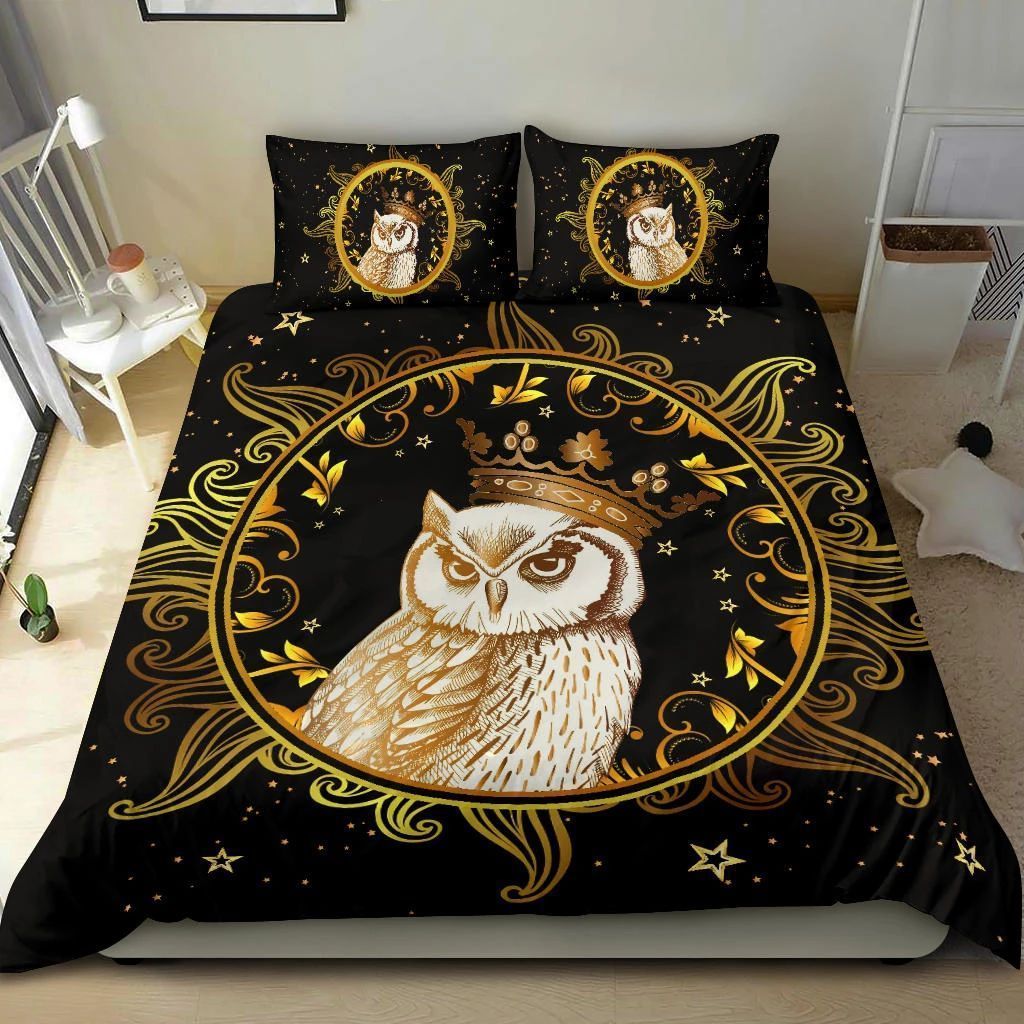Hippie Owl Bedding Set