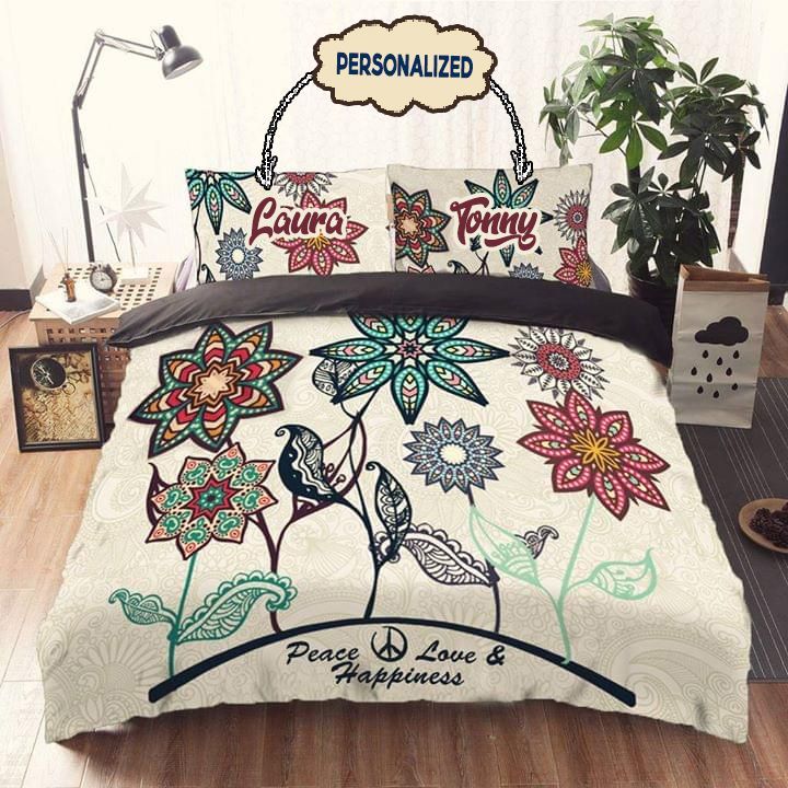 Hippie Personalized Bedding Set