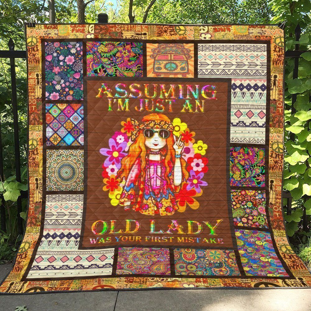 Hippie QH010804C TBG Quilt Blanket