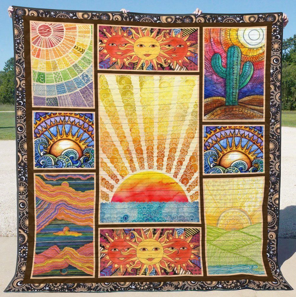 Hippie QH160701B TBG Quilt Blanket