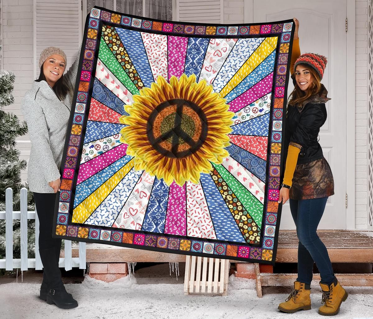 Hippie Quilt Blanket Dhc09121393Dd