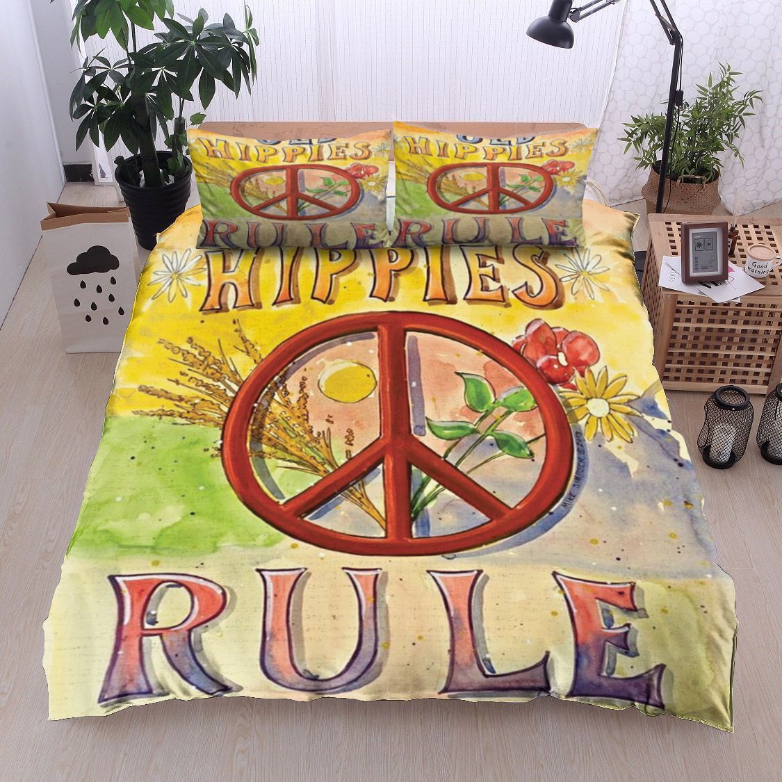 Hippie Rule Bedding Set