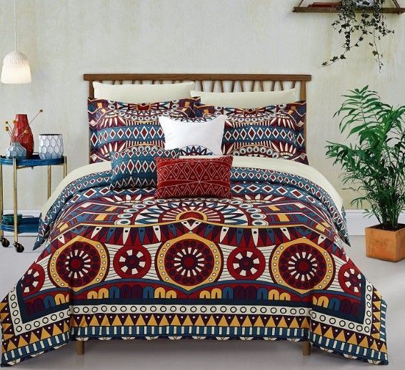 Hippie Sharp Pattern Bedding Set