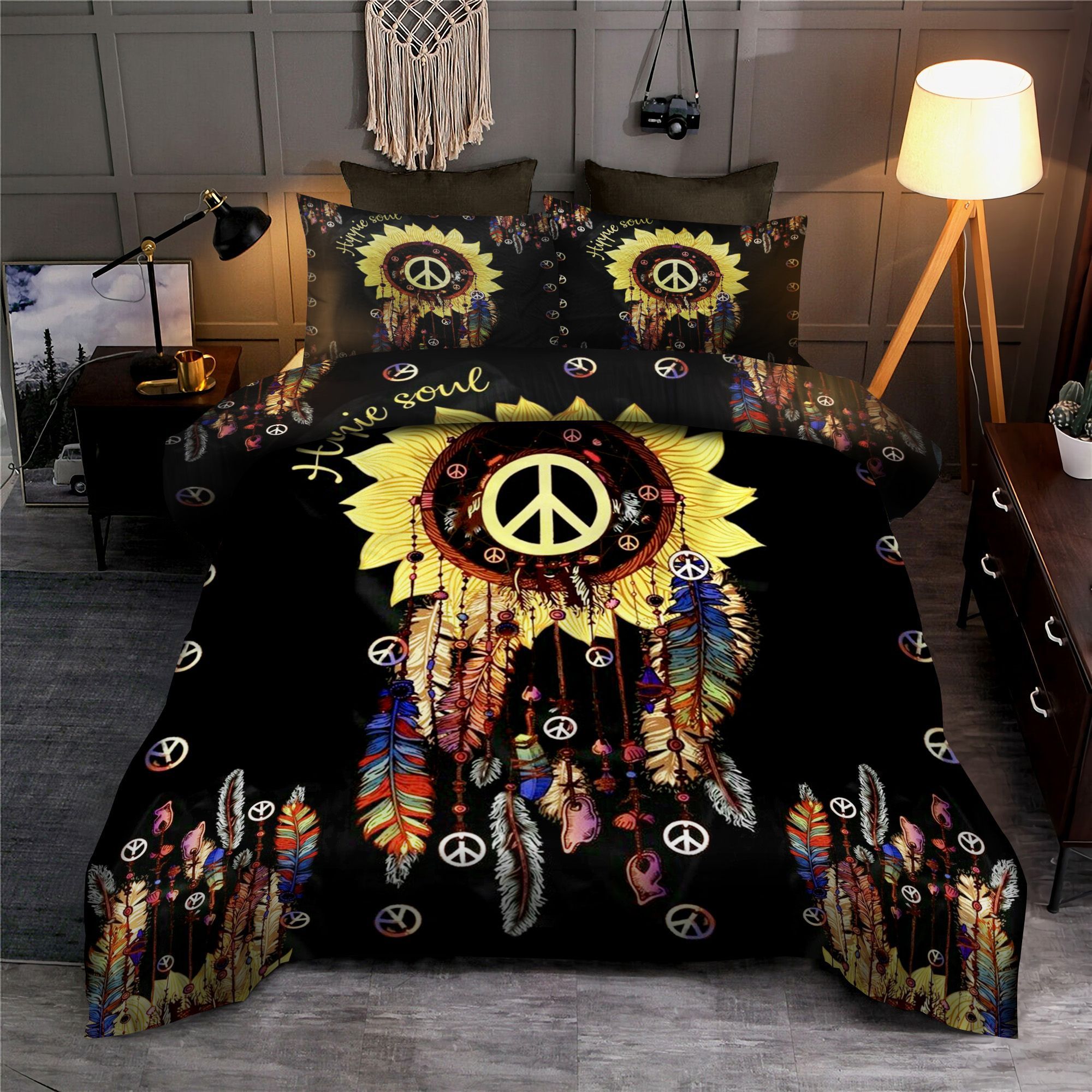 Hippie Soul Dream Catcher Bedding Set