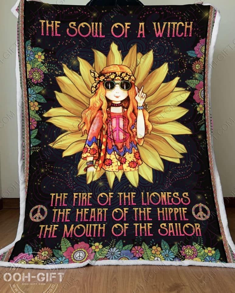 Hippie Soul Of A Witch Quilt Blanket DHC31121778TD